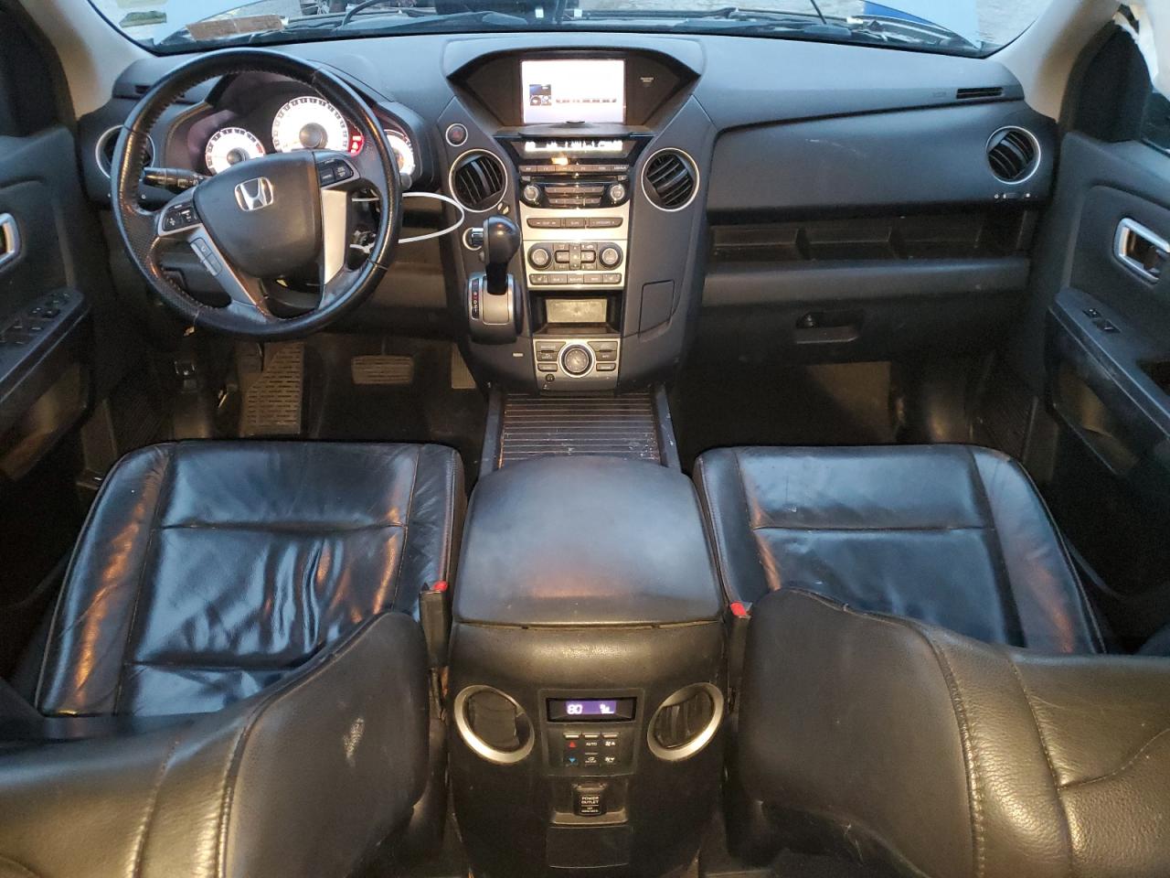 2012 Honda Pilot Exln VIN: 5FNYF4H71CB084989 Lot: 92584295