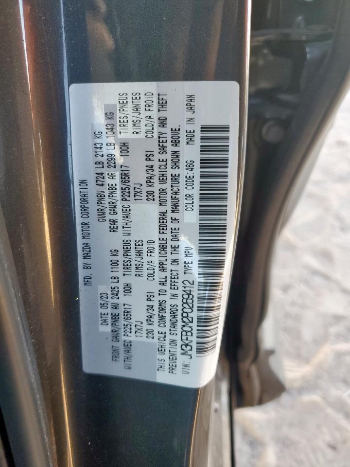 2023 Mazda Cx-5 Preferred VIN: JM3KFBCM2P0269412 Lot: 91878675