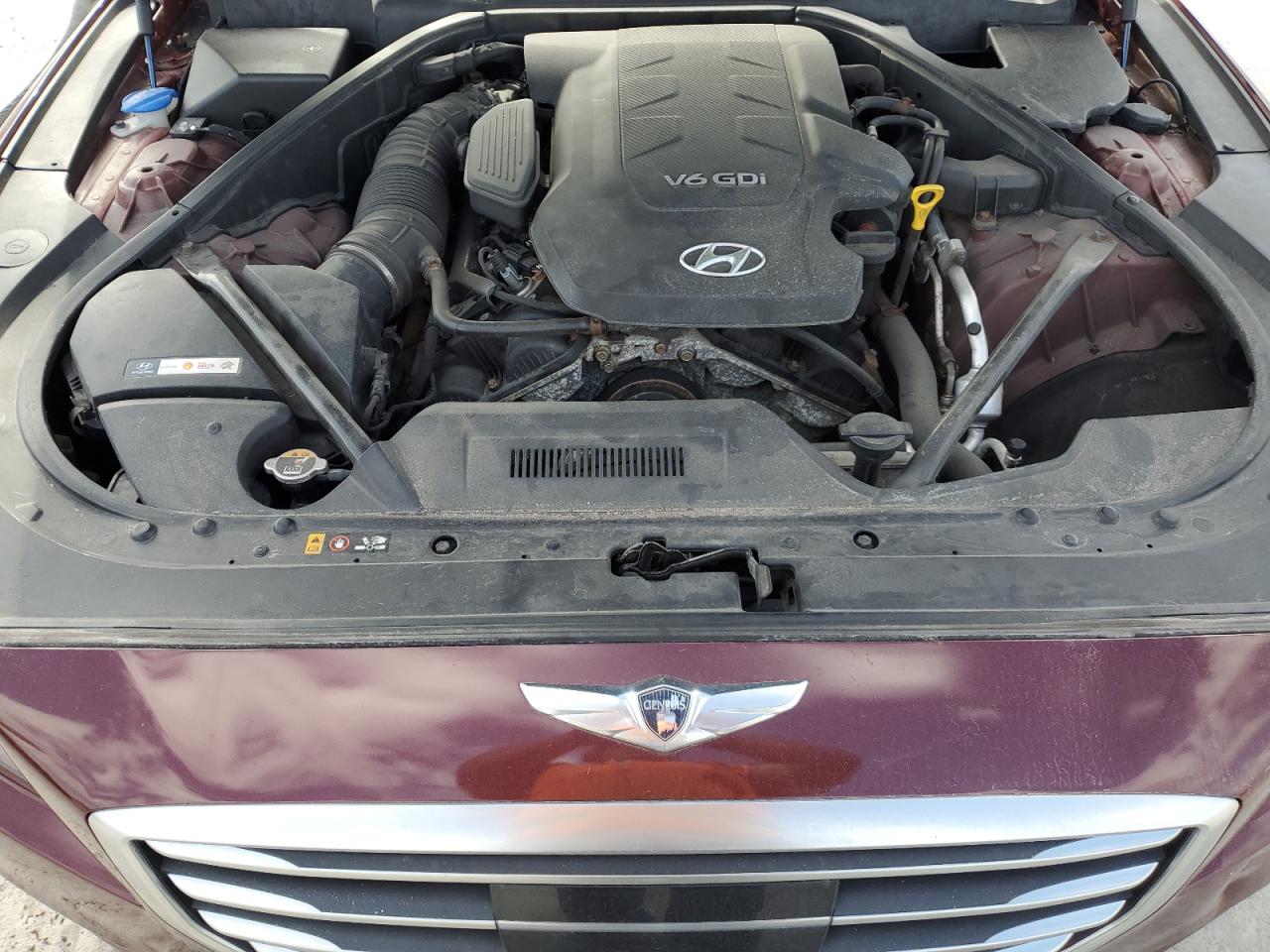 2015 Hyundai Genesis 3.8L VIN: KMHGN4JE7FU028361 Lot: 93492455