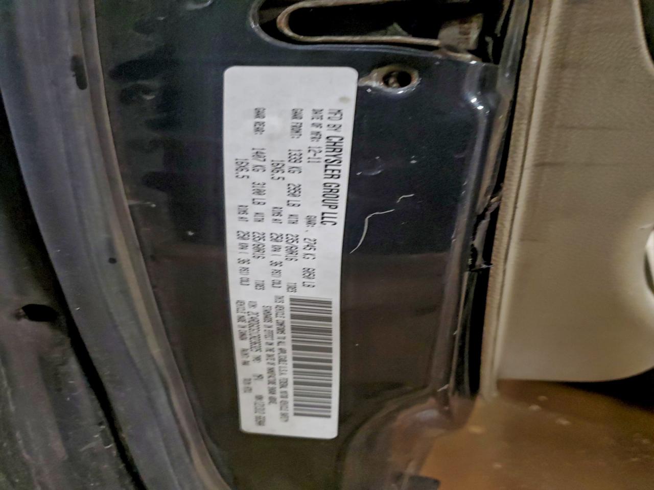 2012 Dodge Grand Caravan Sxt VIN: 2C4RDGCG1CR236325 Lot: 94445385