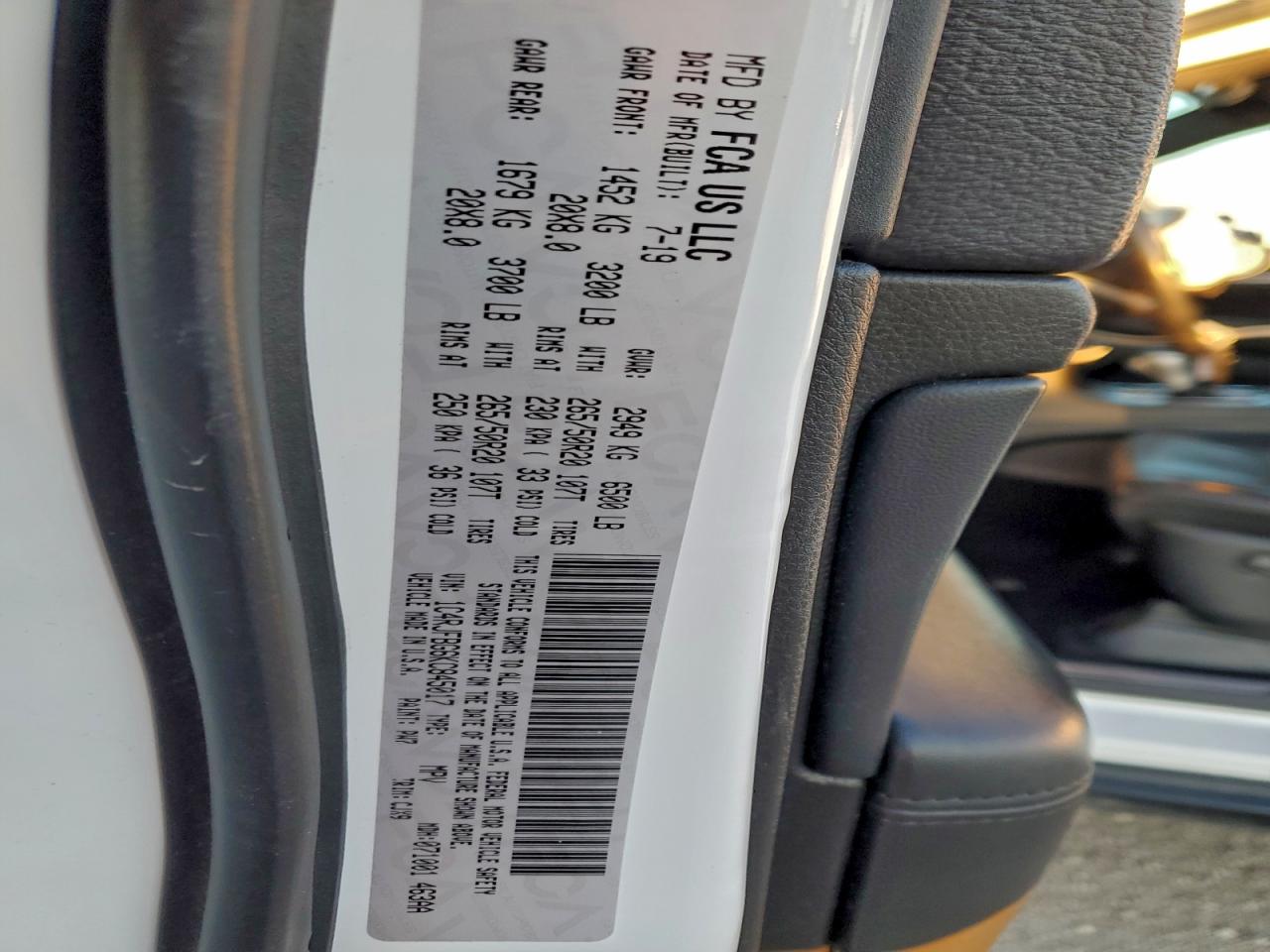 2019 Jeep Grand Cherokee Limited VIN: 1C4RJFBG6KC845017 Lot: 94497055