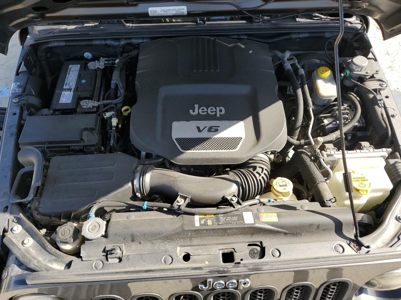 2018 Jeep Wrangler Sport VIN: 1C4AJWAG6JL800379 Lot: 91075465