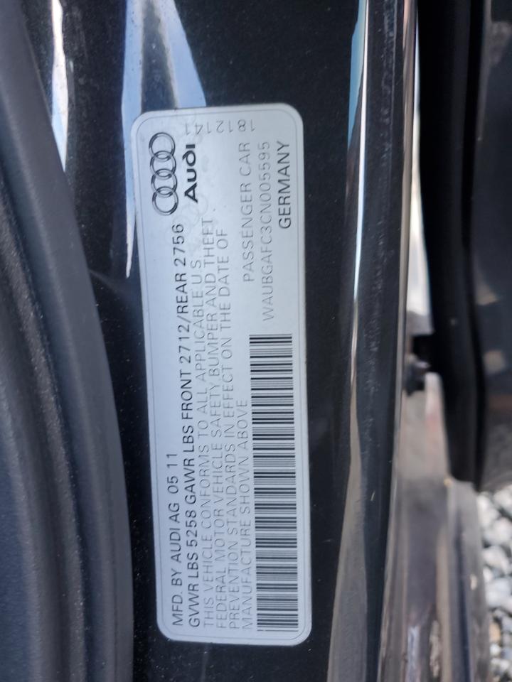 Фото: WAUBGAFC3CN005595