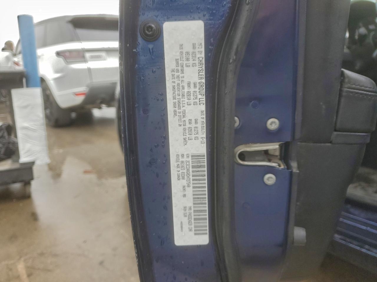 2013 Chrysler 300 VIN: 2C3CCAAG0DH727540 Lot: 94091495