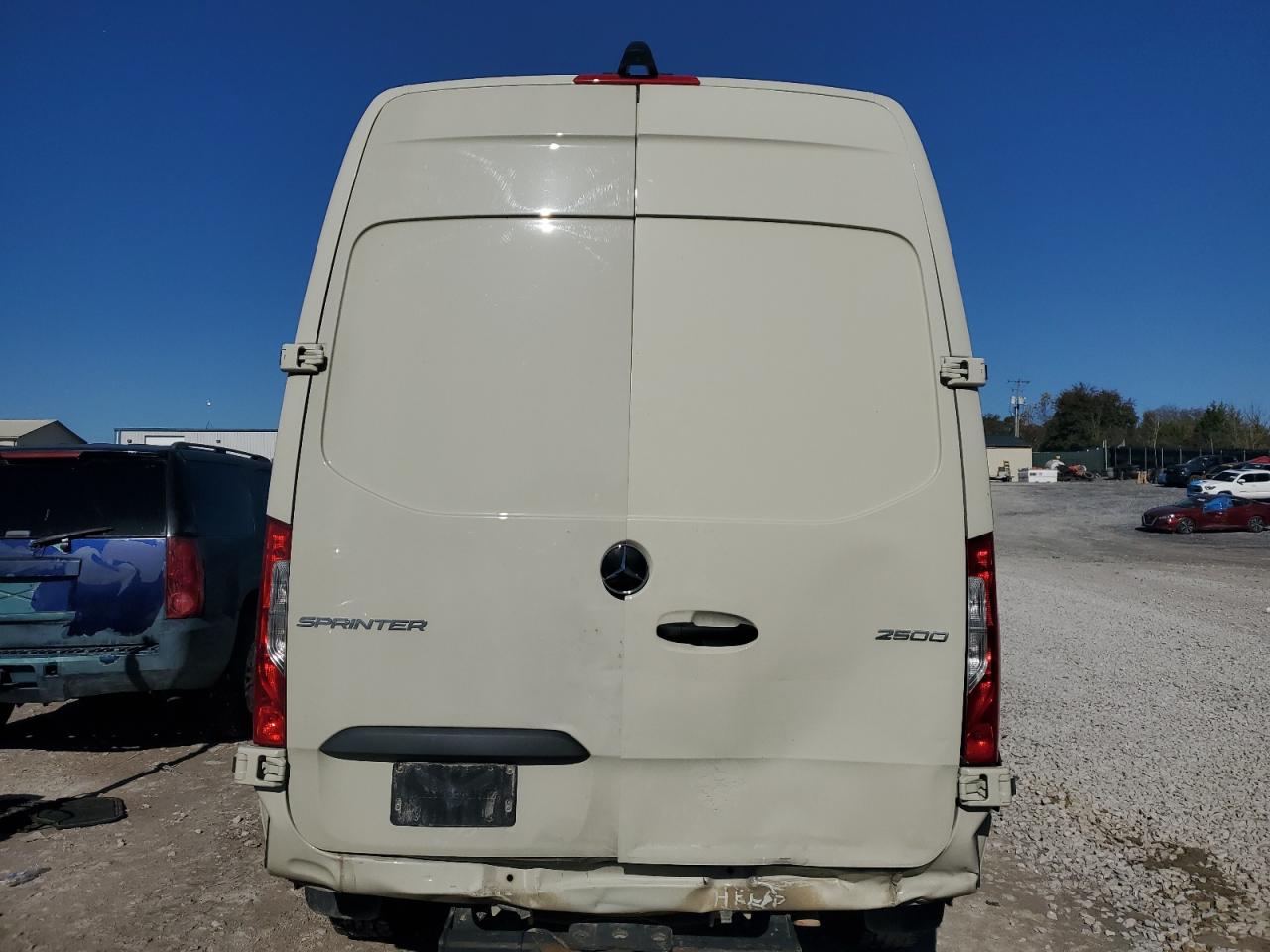 2021 Mercedes Benz Sprinter 2500 Delivery Van VIN: W1Y4EBHY6MT058798 Lot: 90922305
