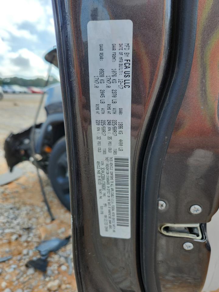 2018 Jeep Compass Latitude VIN: 3C4NJCBB0JT268201 Lot: 93586975