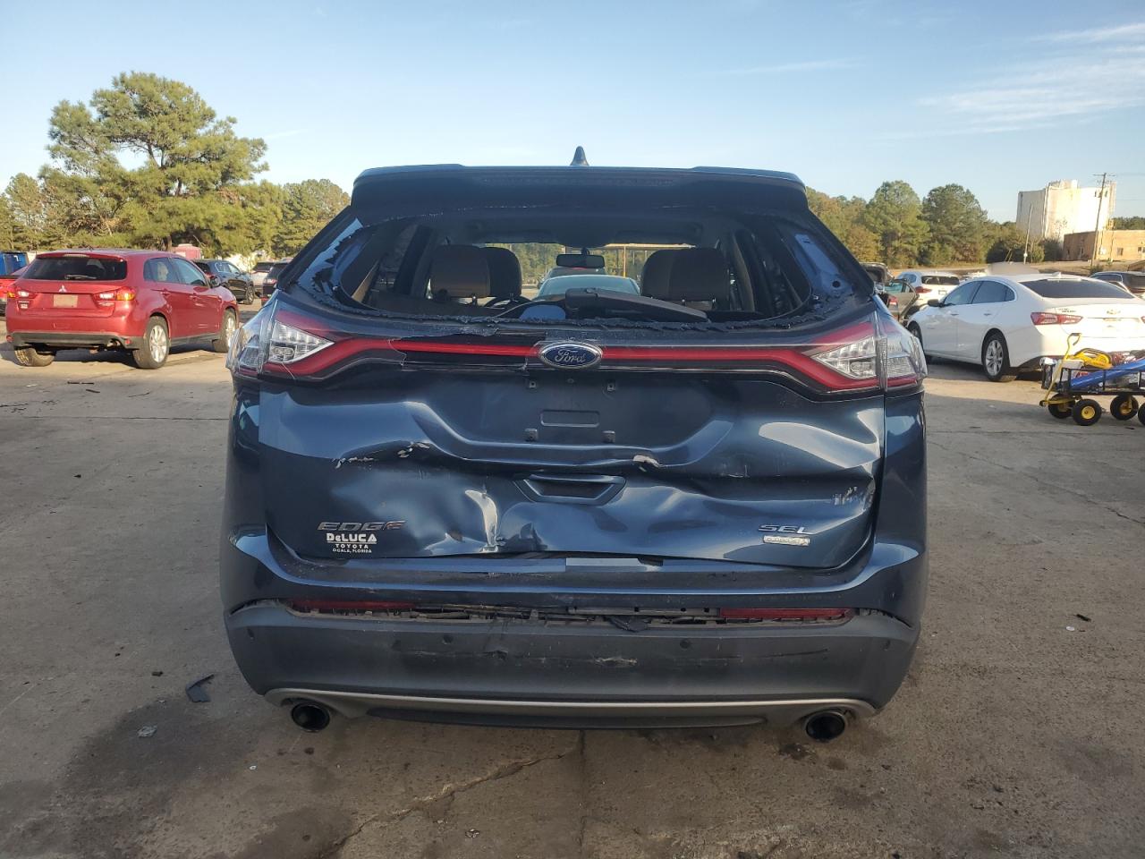 2018 Ford Edge Sel VIN: 2FMPK3J91JBC58269 Lot: 91980765
