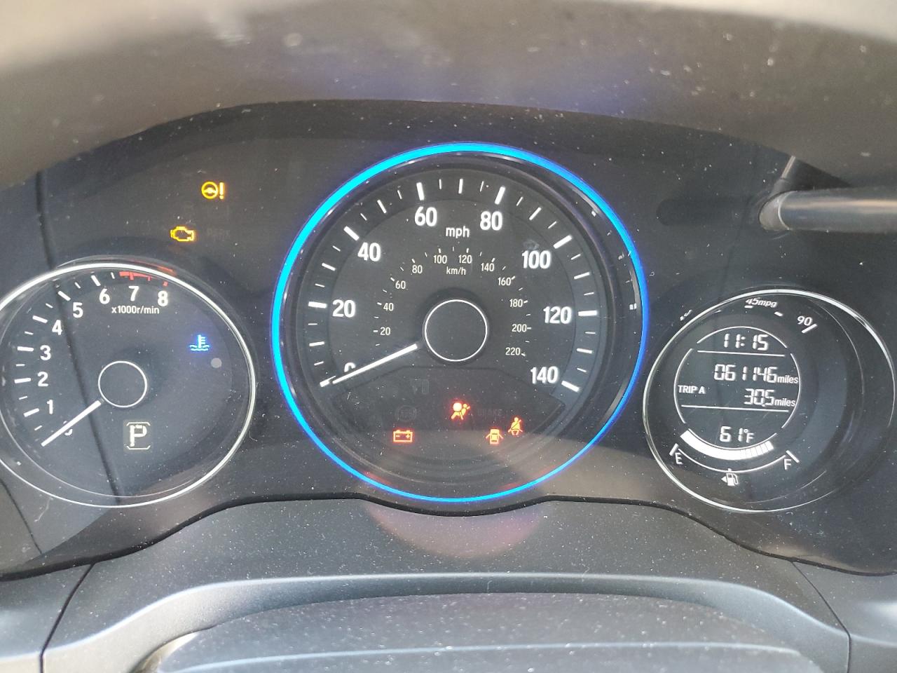 2017 Honda Hr-V Lx VIN: 3CZRU5H36HG708763 Lot: 91918375