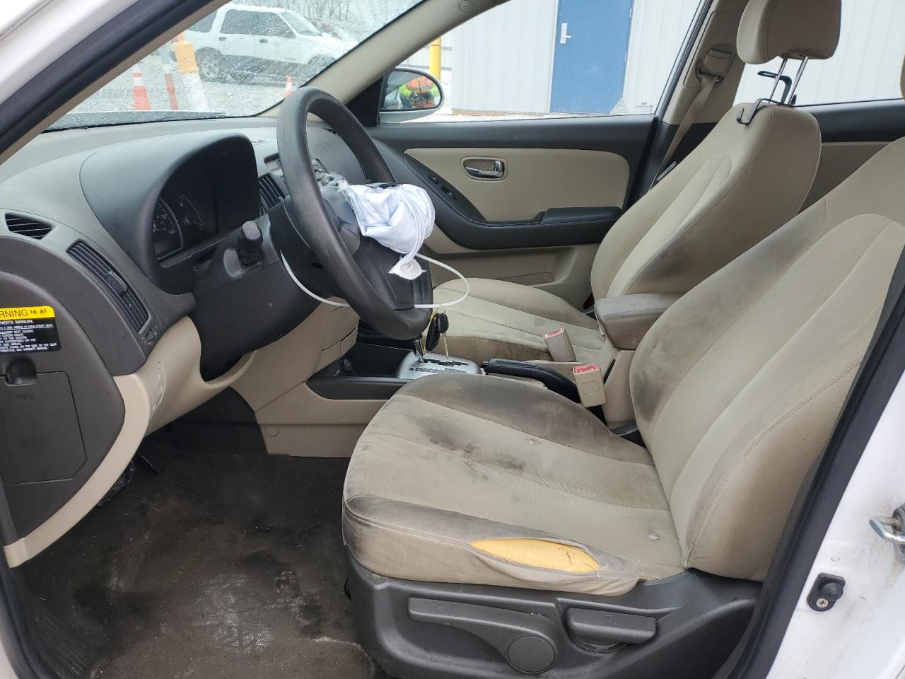 2010 Hyundai Elantra Blue VIN: KMHDU4AD8AU105079 Lot: 92193515