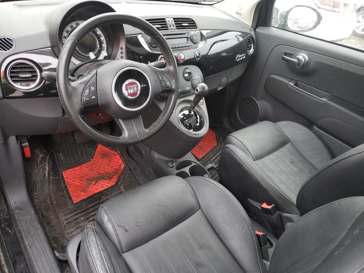 2012 Fiat 500 Lounge VIN: 3C3CFFCR2CT107037 Lot: 92651205