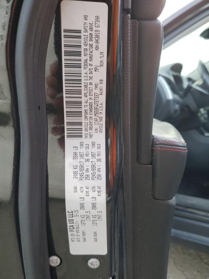 2015 Jeep Cherokee Trailhawk VIN: 1C4PJMBS9FW727337 Lot: 92427815