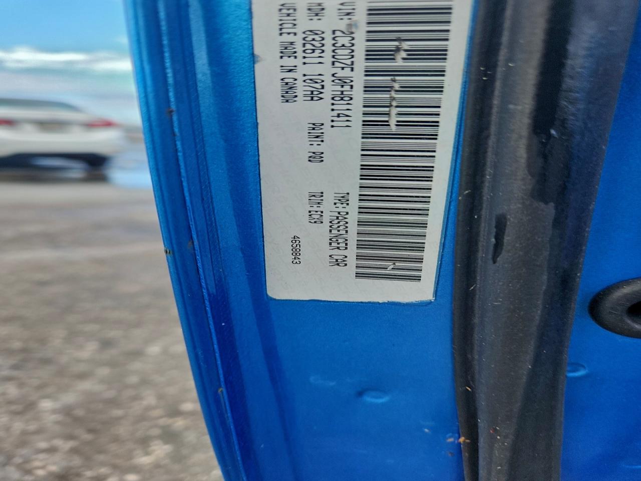 2015 Dodge Challenger R/T Scat Pack VIN: 2C3CDZFJ0FH811411 Lot: 93419455