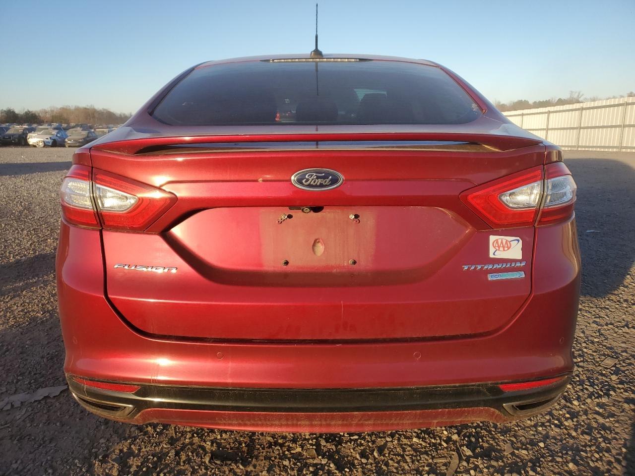 2014 Ford Fusion Titanium VIN: 3FA6P0K96ER348853 Lot: 93196315