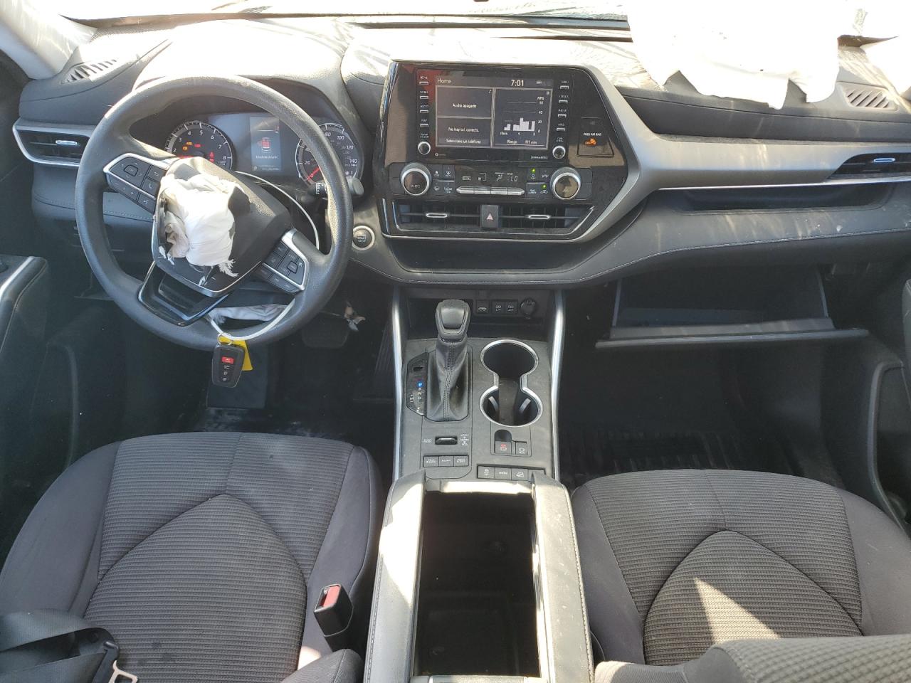 2021 Toyota Highlander L VIN: 5TDCZRBH5MS558195 Lot: 60211475