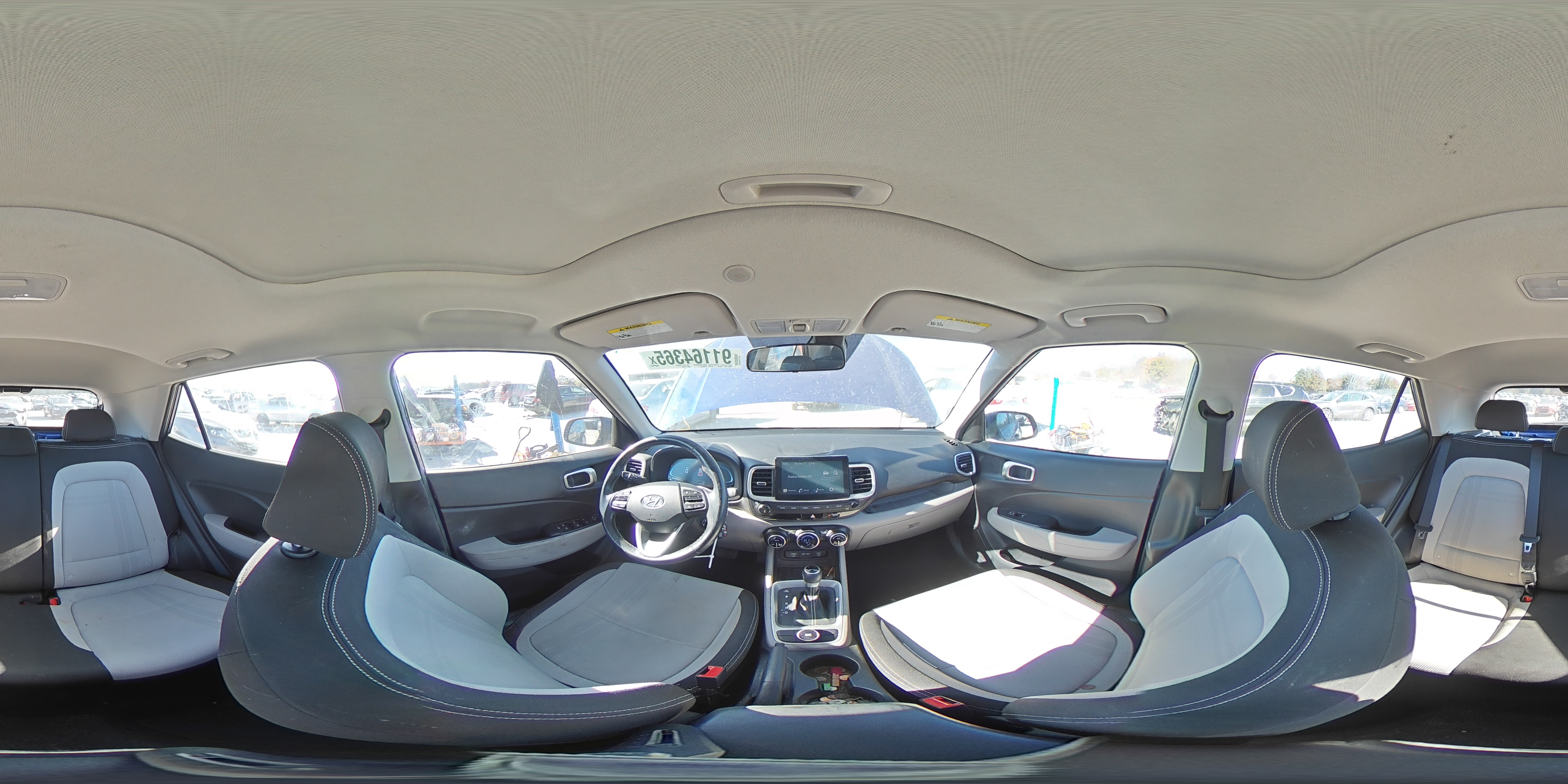 2023 Hyundai Venue Sel VIN: KMHRC8A37PU212320 Lot: 91164365