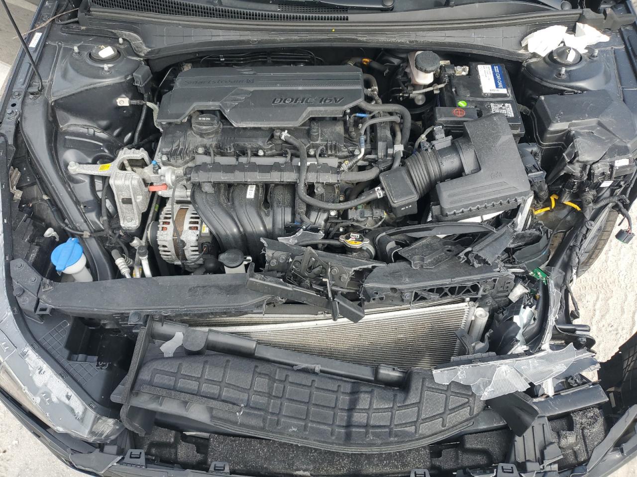 2022 Hyundai Elantra Se VIN: KMHLL4AG8NU303742 Lot: 91771485