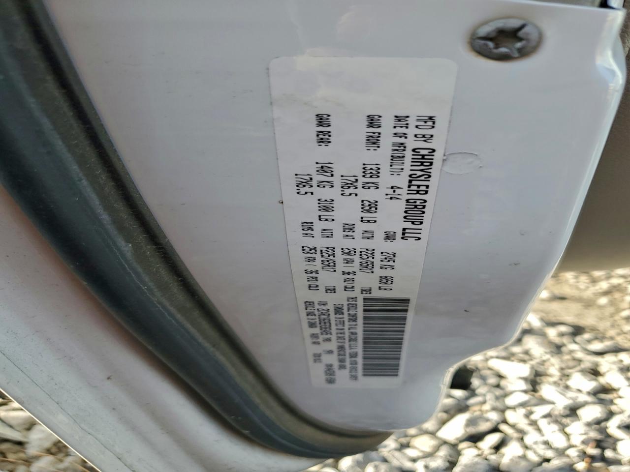 2014 Chrysler Town & Country Touring VIN: 2C4RC1BG9ER383495 Lot: 94186955