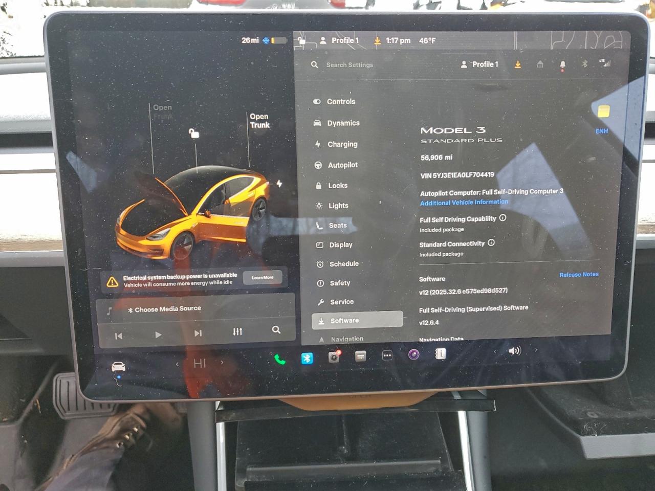 2020 Tesla Model 3 VIN: 5YJ3E1EA0LF704419 Lot: 92746065