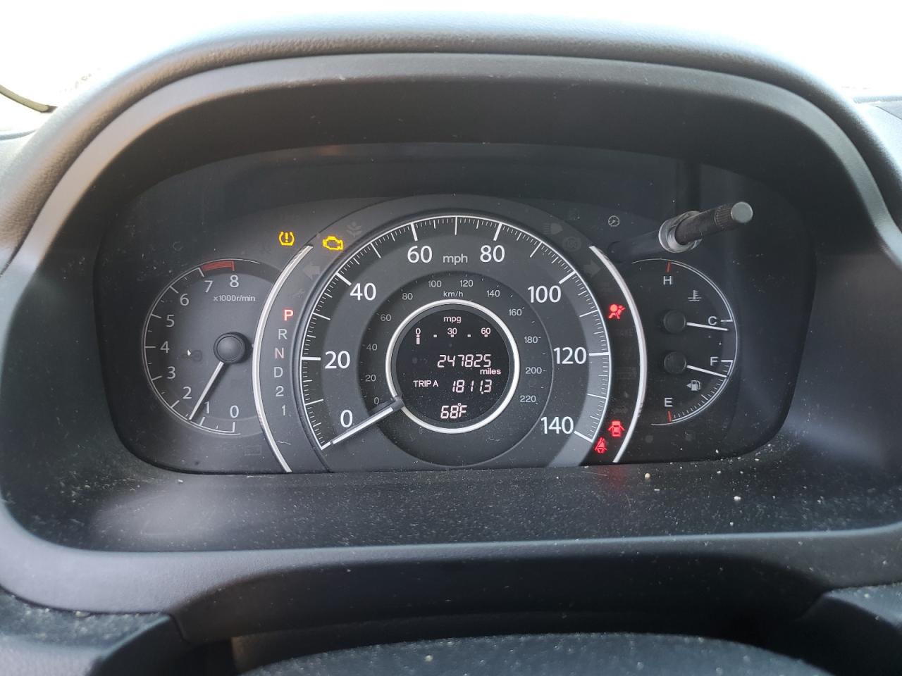 2013 Honda Cr-V Lx VIN: 5J6RM3H34DL001551 Lot: 92640395