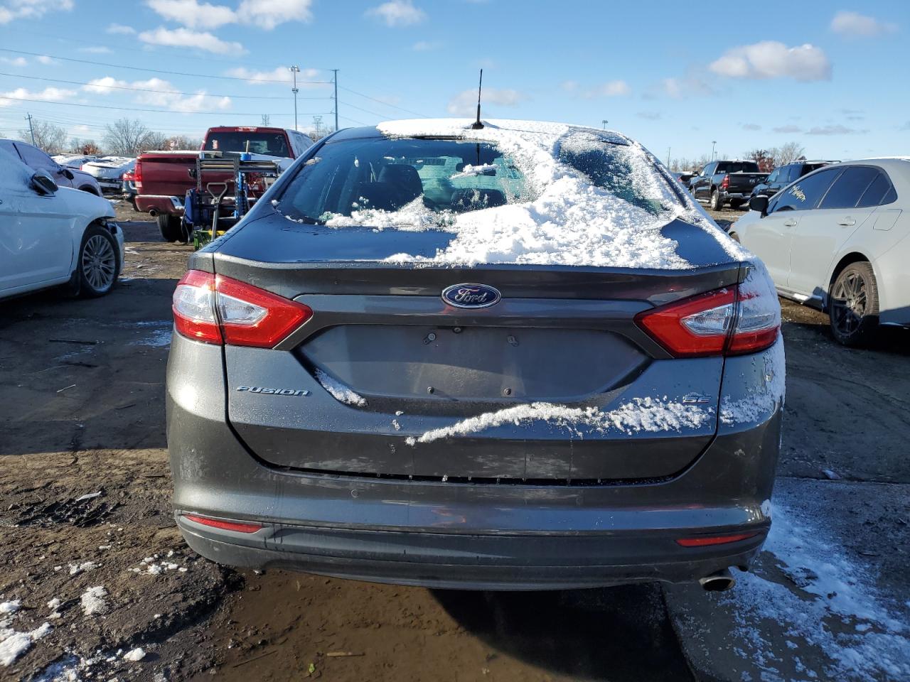 2016 Ford Fusion Se VIN: 1FA6P0H76G5133453 Lot: 91768475