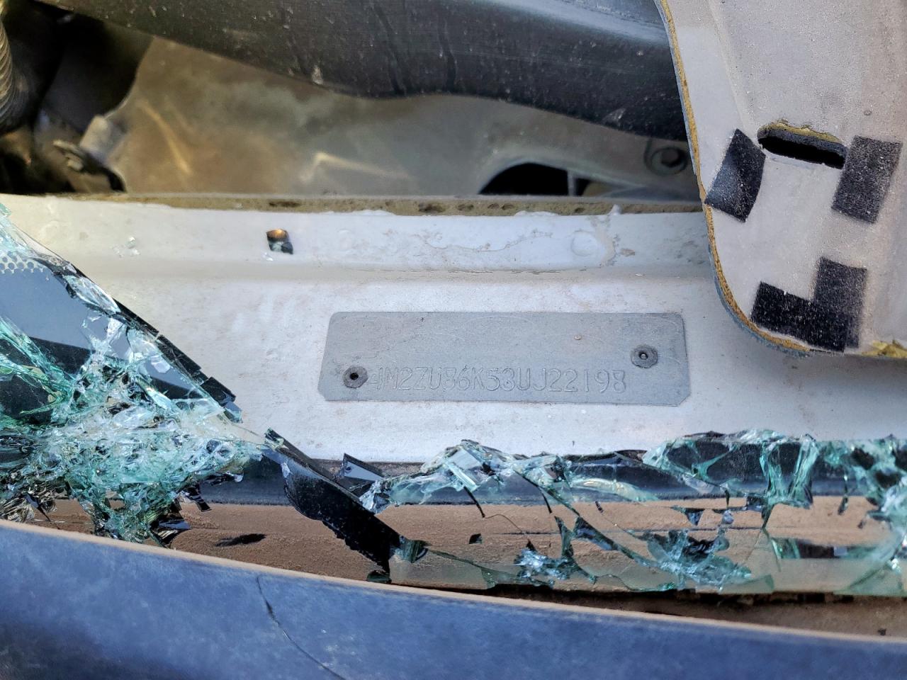 2003 Mercury Mountaineer VIN: 4M2ZU86K53UJ22198 Lot: 91408405