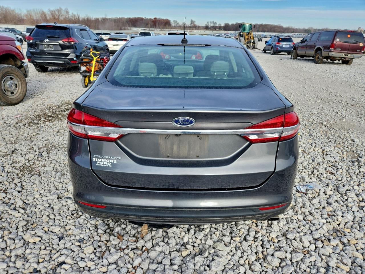 2017 Ford Fusion S VIN: 3FA6P0G7XHR176113 Lot: 93761015