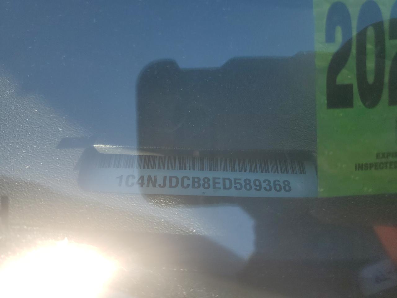 2014 Jeep Compass Limited VIN: 1C4NJDCB8ED589368 Lot: 85437295