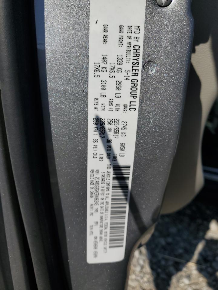 2014 Dodge Grand Caravan Se VIN: 2C4RDGBG4ER406245 Lot: 92481625