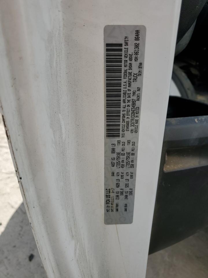 2017 Ram Promaster Cargo Van VIN: 3C6TRVDG9HE549097 Lot: 91783825