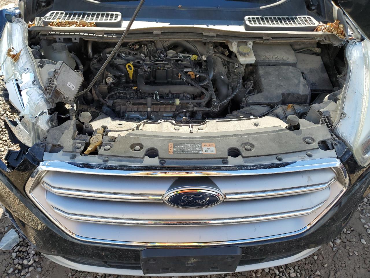 2017 Ford Escape Titanium VIN: 1FMCU9JD5HUD48089 Lot: 91571815