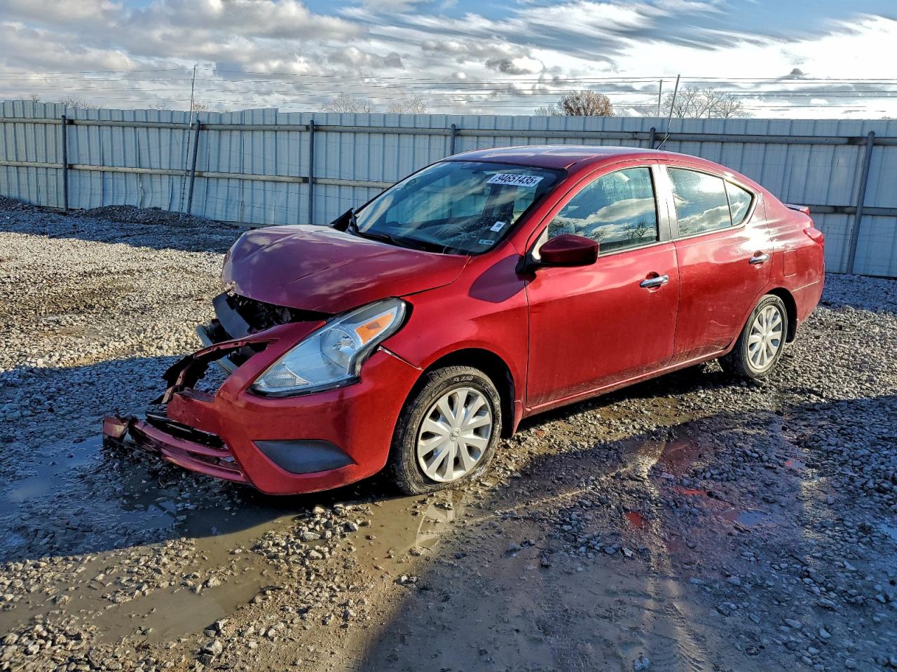 2015 Nissan Versa S VIN: 3N1CN7APXFL951467 Lot: 94651435