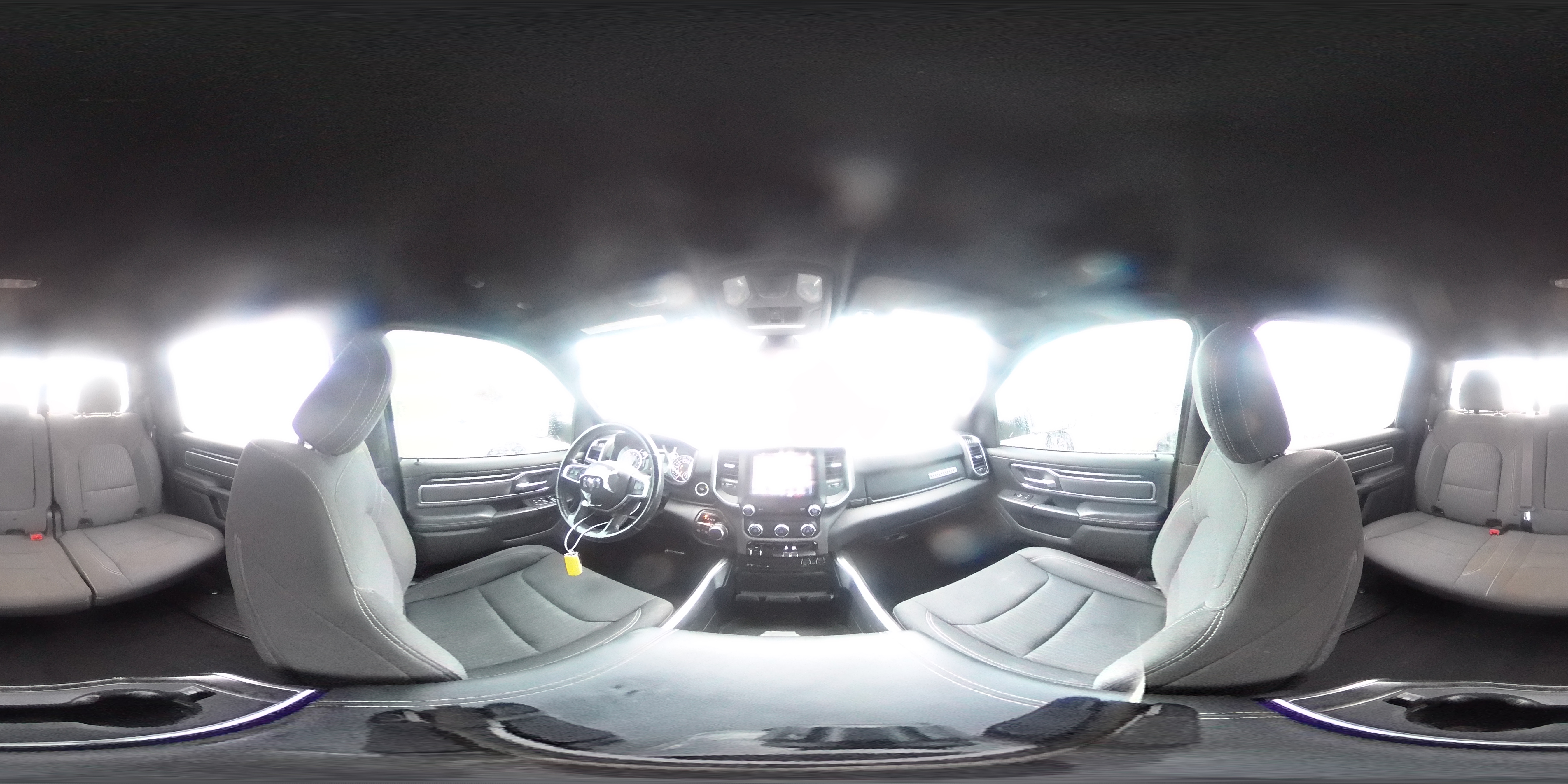 2019 Ram 1500 Big Horn/Lone Star VIN: 1C6SRFFT3KN555637 Lot: 92907415