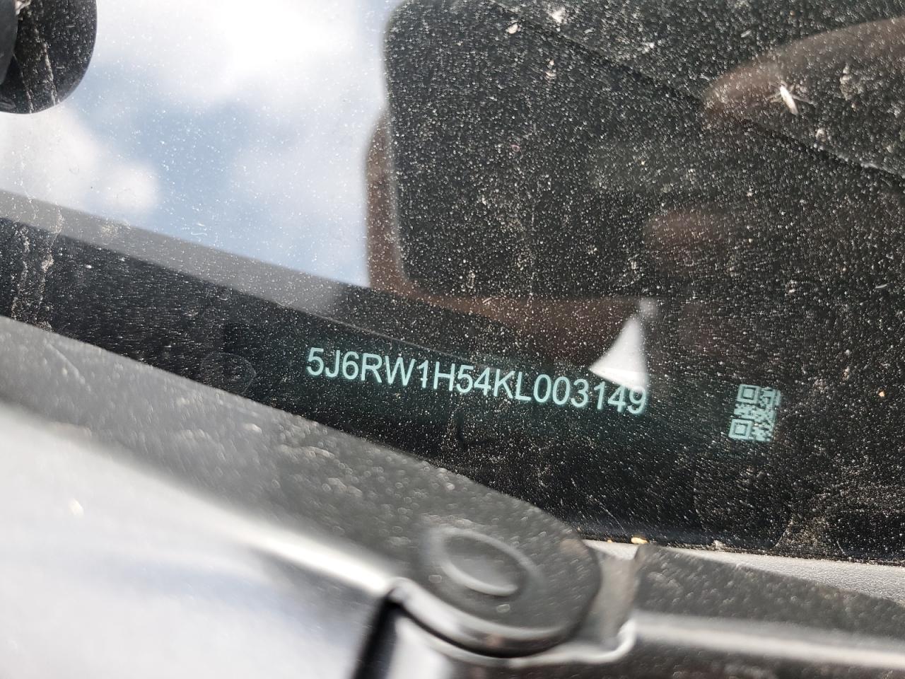 2019 Honda Cr-V Ex VIN: 5J6RW1H54KL003149 Lot: 93964225