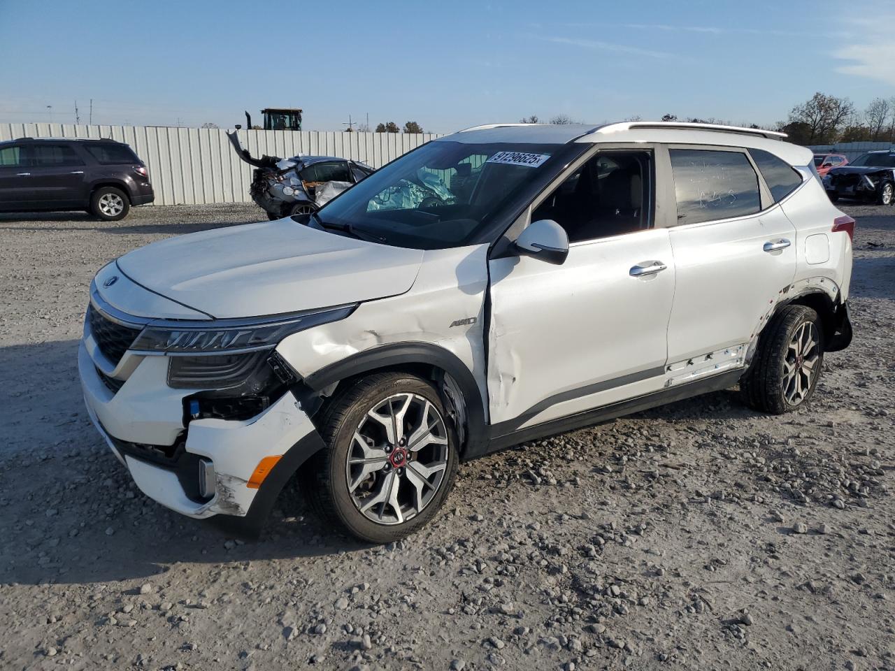 2021 Kia Seltos Sx VIN: KNDETCA26M7221226 Lot: 91296625