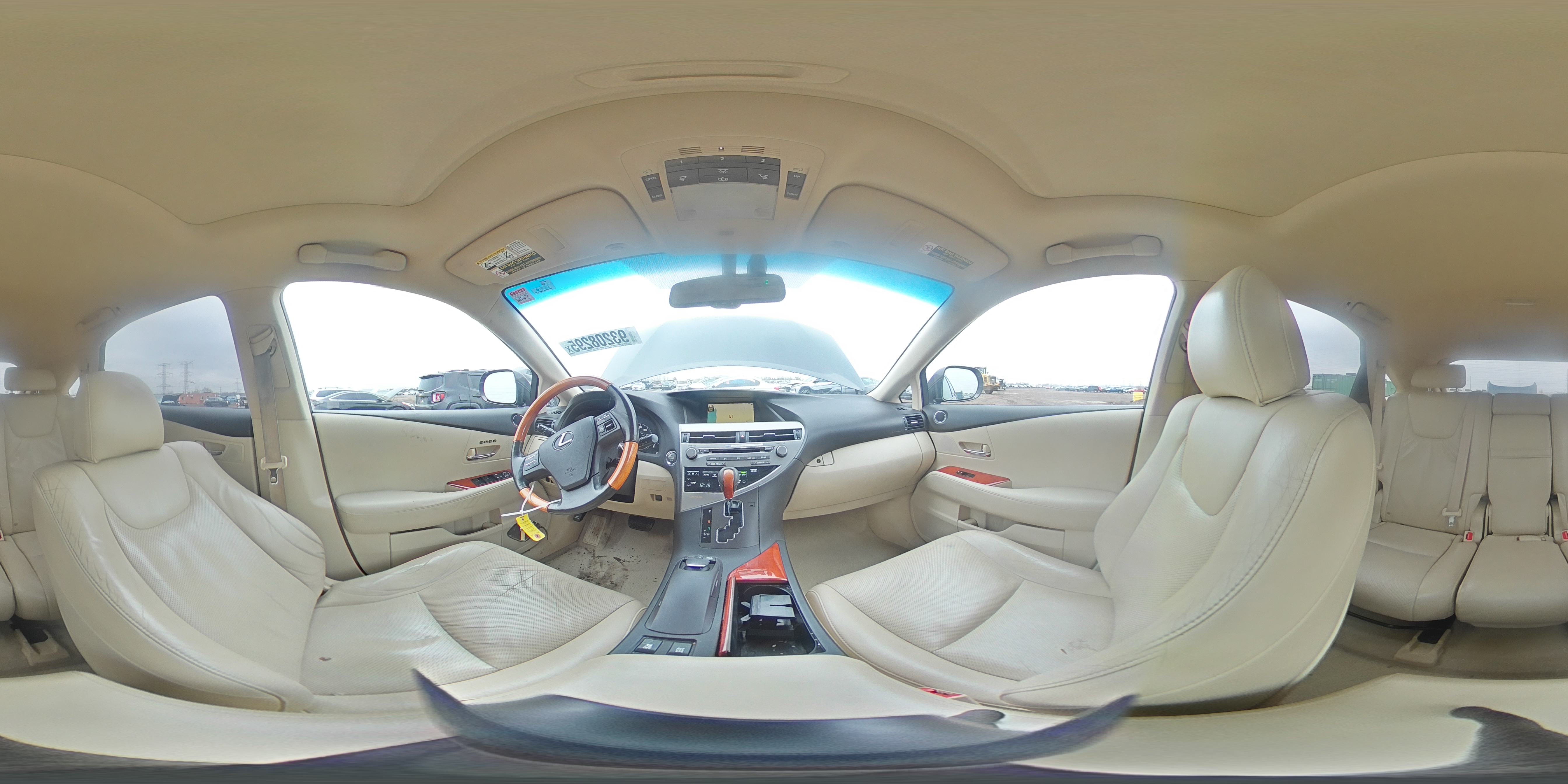 2010 Lexus Rx 350 VIN: 2T2BK1BA8AC024242 Lot: 93208295