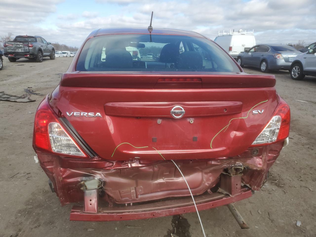 2019 Nissan Versa S VIN: 3N1CN7AP5KL816178 Lot: 93709435