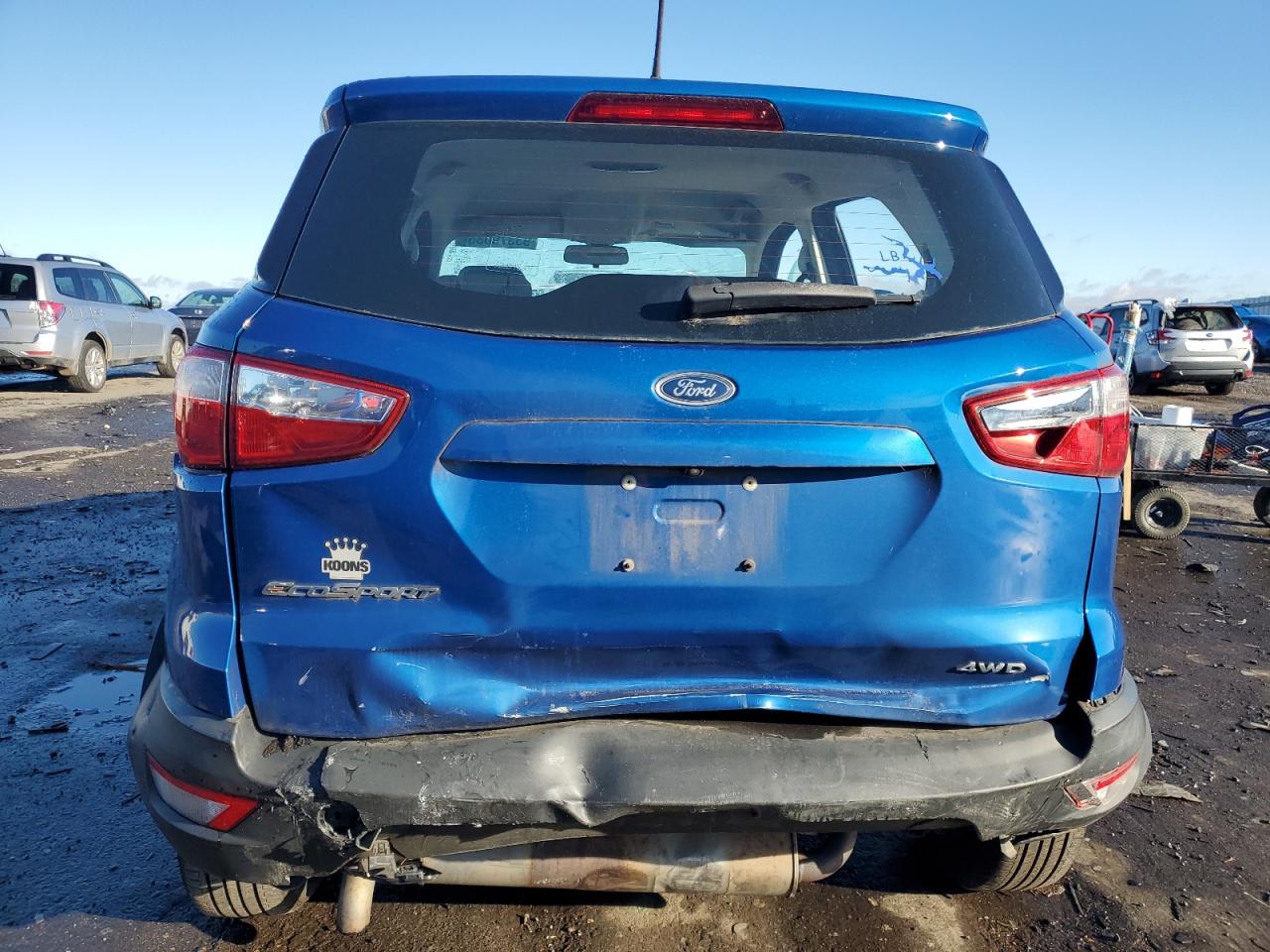 2018 Ford Ecosport S VIN: MAJ6P1SL6JC217125 Lot: 93379035