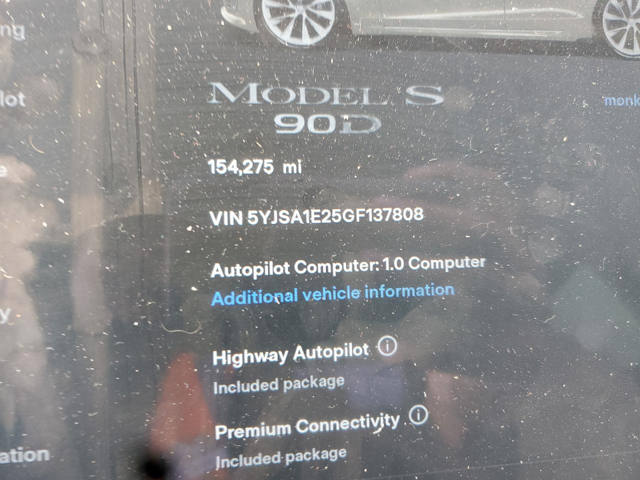 2016 Tesla Model S VIN: 5YJSA1E25GF137808 Lot: 84210845