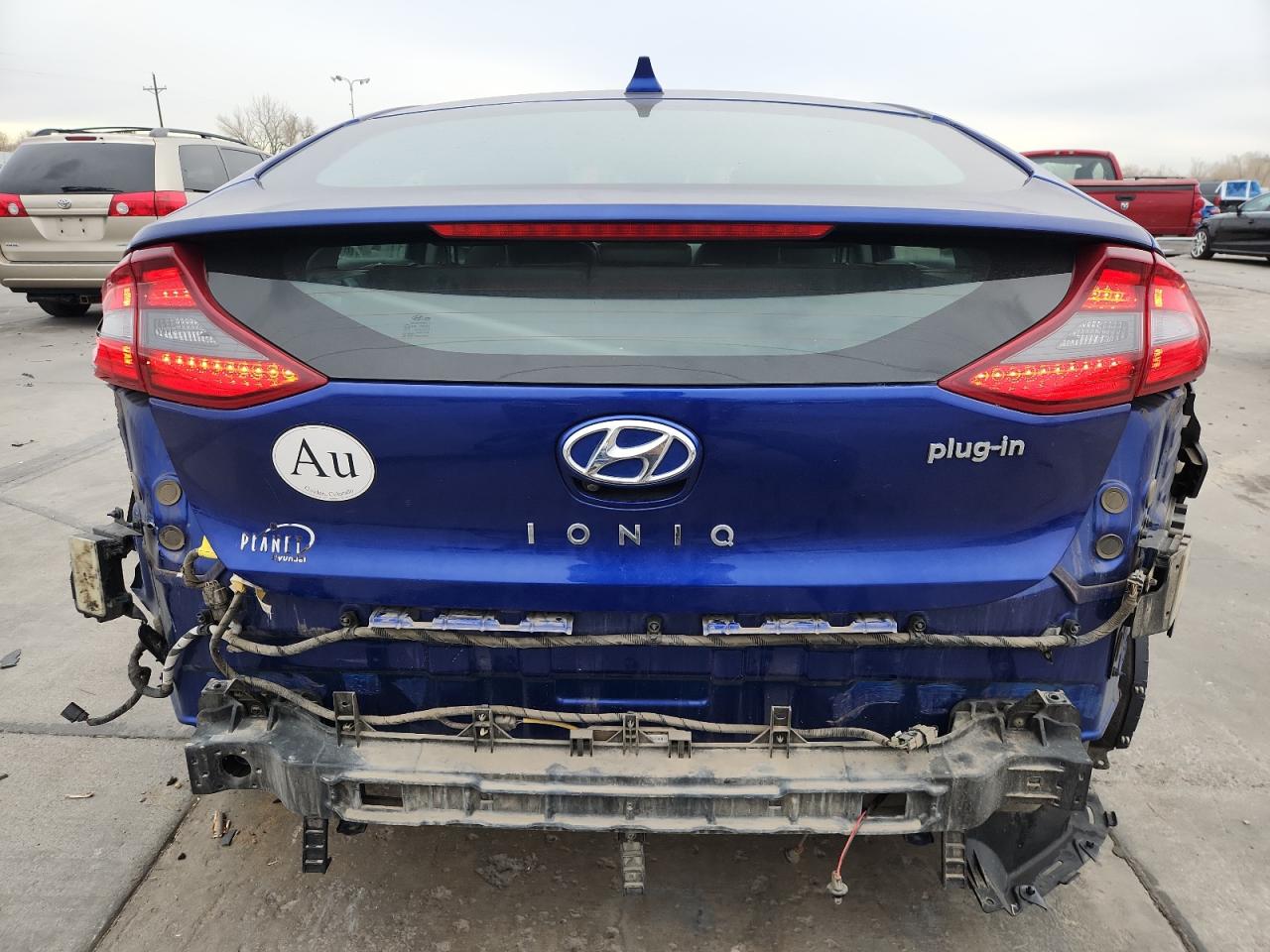 2019 Hyundai Ioniq Limited VIN: KMHC75LD3KU148378 Lot: 93476965
