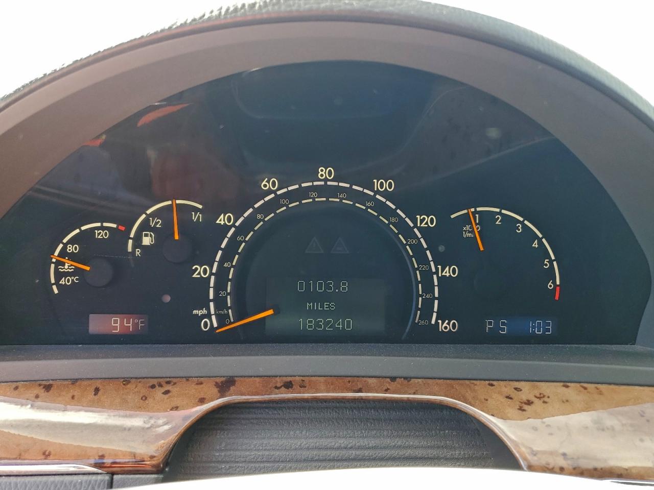 2003 Mercedes-Benz S 500 VIN: WDBNG75J83A354521 Lot: 94339505