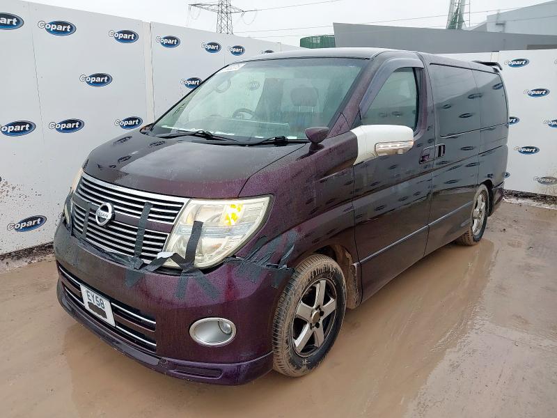 2008 NISSAN ELGRAND for sale at Copart BRISTOL
