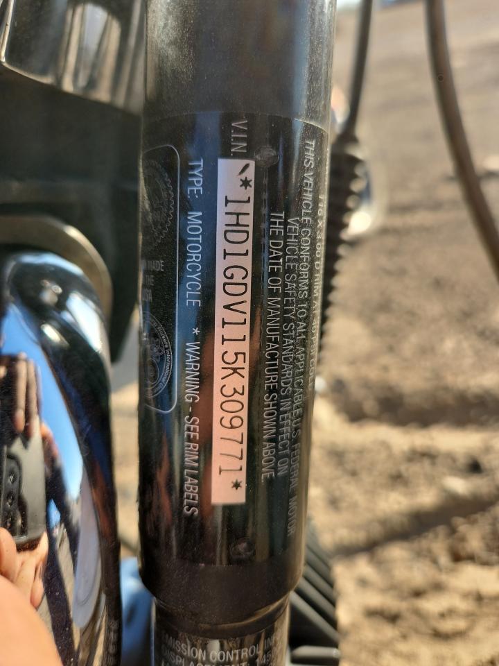 2005 Harley-Davidson Fxdl VIN: 1HD1GDV115K309771 Lot: 92601325