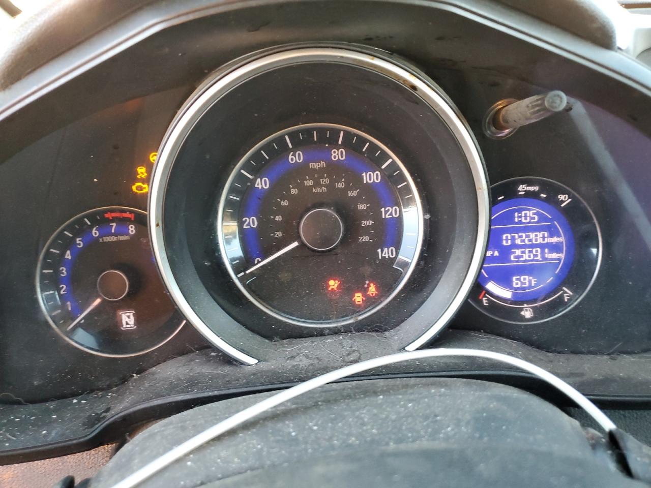 2016 Honda Fit Lx VIN: JHMGK5H59GS014059 Lot: 93754435