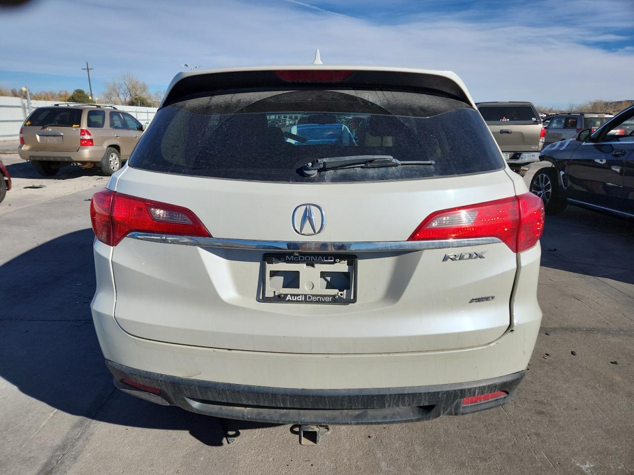 2015 Acura Rdx VIN: 5J8TB4H38FL010992 Lot: 91739095