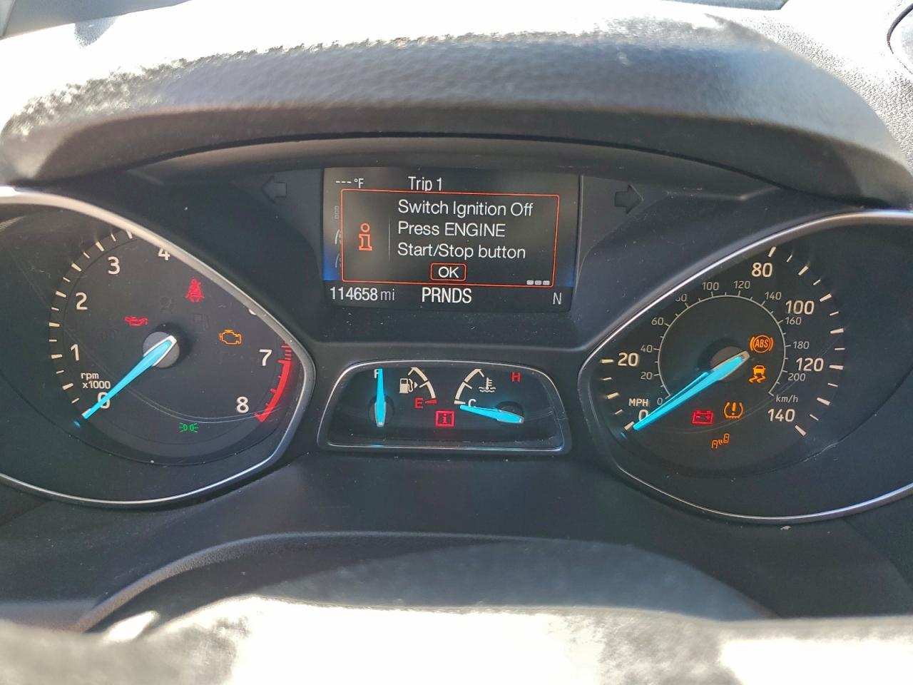 2017 Ford Escape Titanium VIN: 1FMCU0J96HUE15449 Lot: 93512795