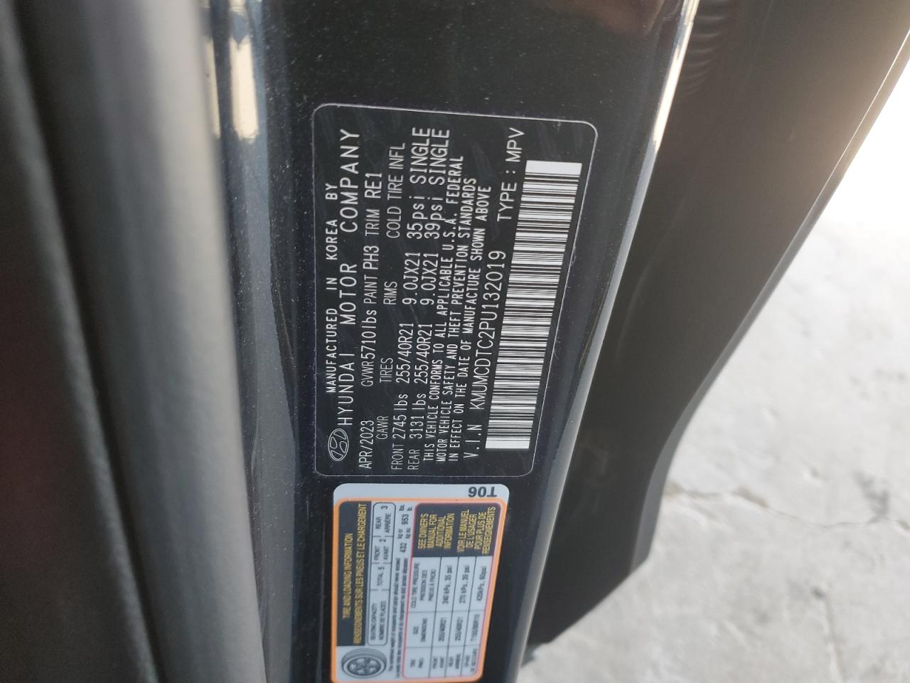 2023 Genesis Gv70 Base VIN: KMUMCDTC2PU132019 Lot: 92409325