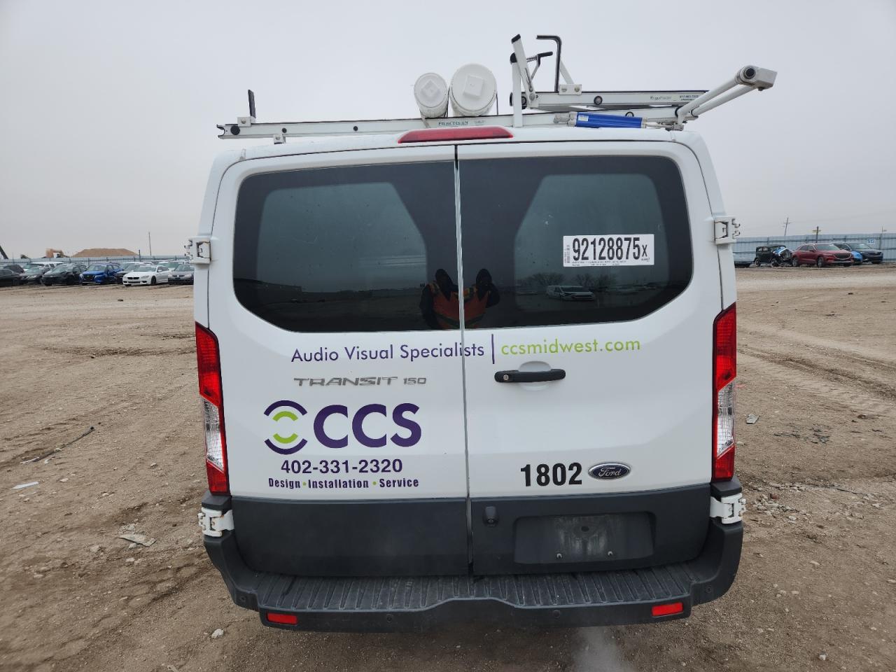 2018 Ford Transit Delivery Van VIN: 1FTYE1ZM4JKB28859 Lot: 92128875