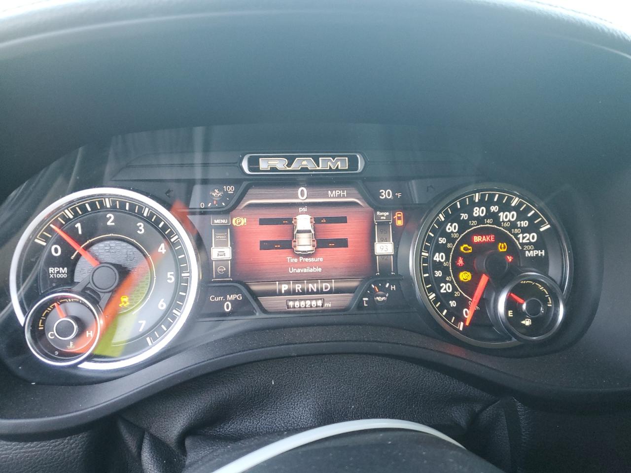 2019 Ram 1500 Laramie VIN: 1C6SRFJT7KN735842 Lot: 94761475