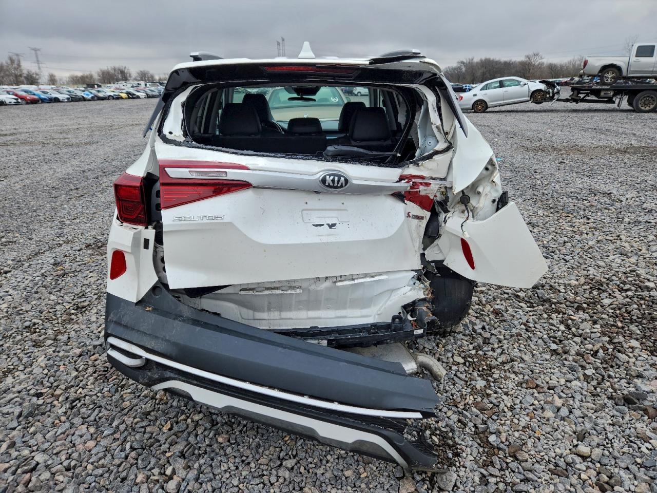 2021 Kia Seltos S VIN: KNDEUCA25M7085006 Lot: 93945095