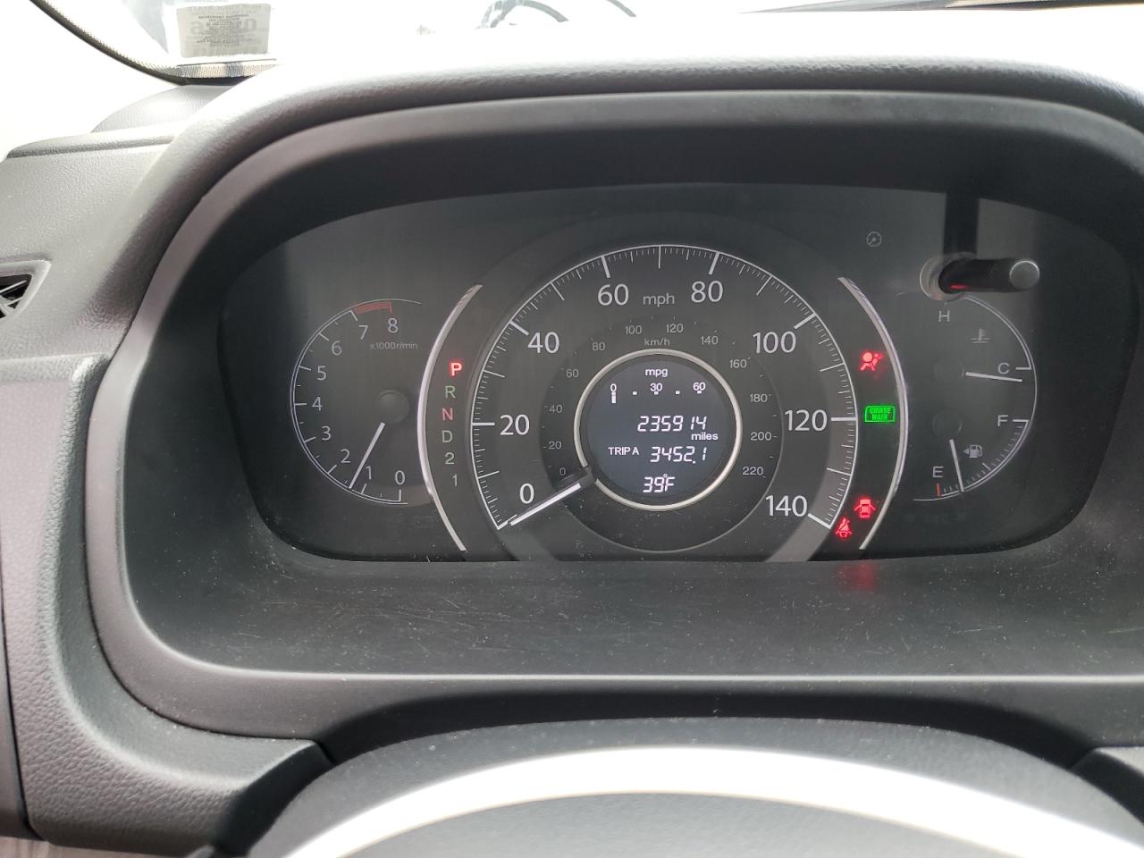 2014 Honda Cr-V Exl VIN: 2HKRM4H7XEH617078 Lot: 93441845